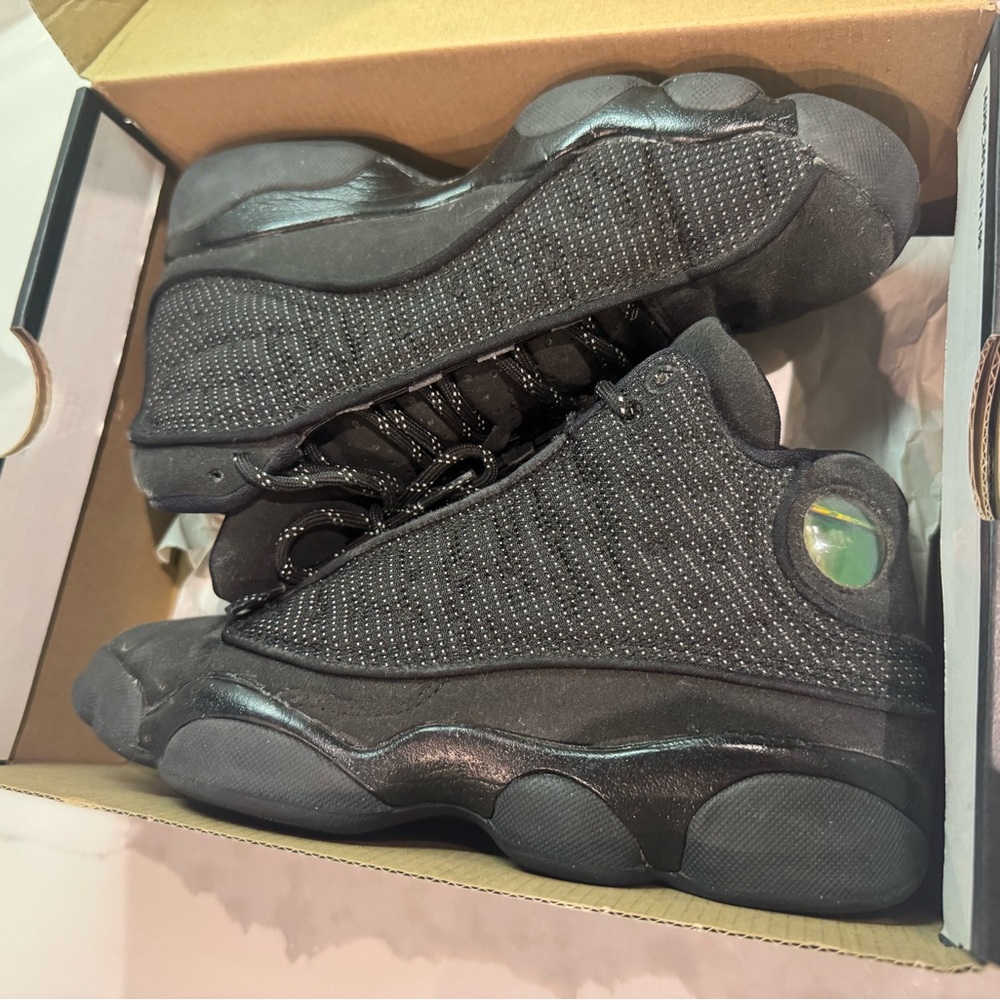Black Jordan 13s - Picture 11 of 16